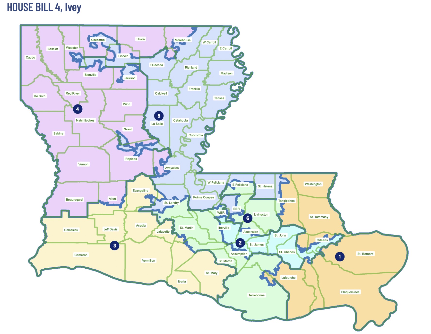Louisiana Supreme Court map advances from Senate committee with