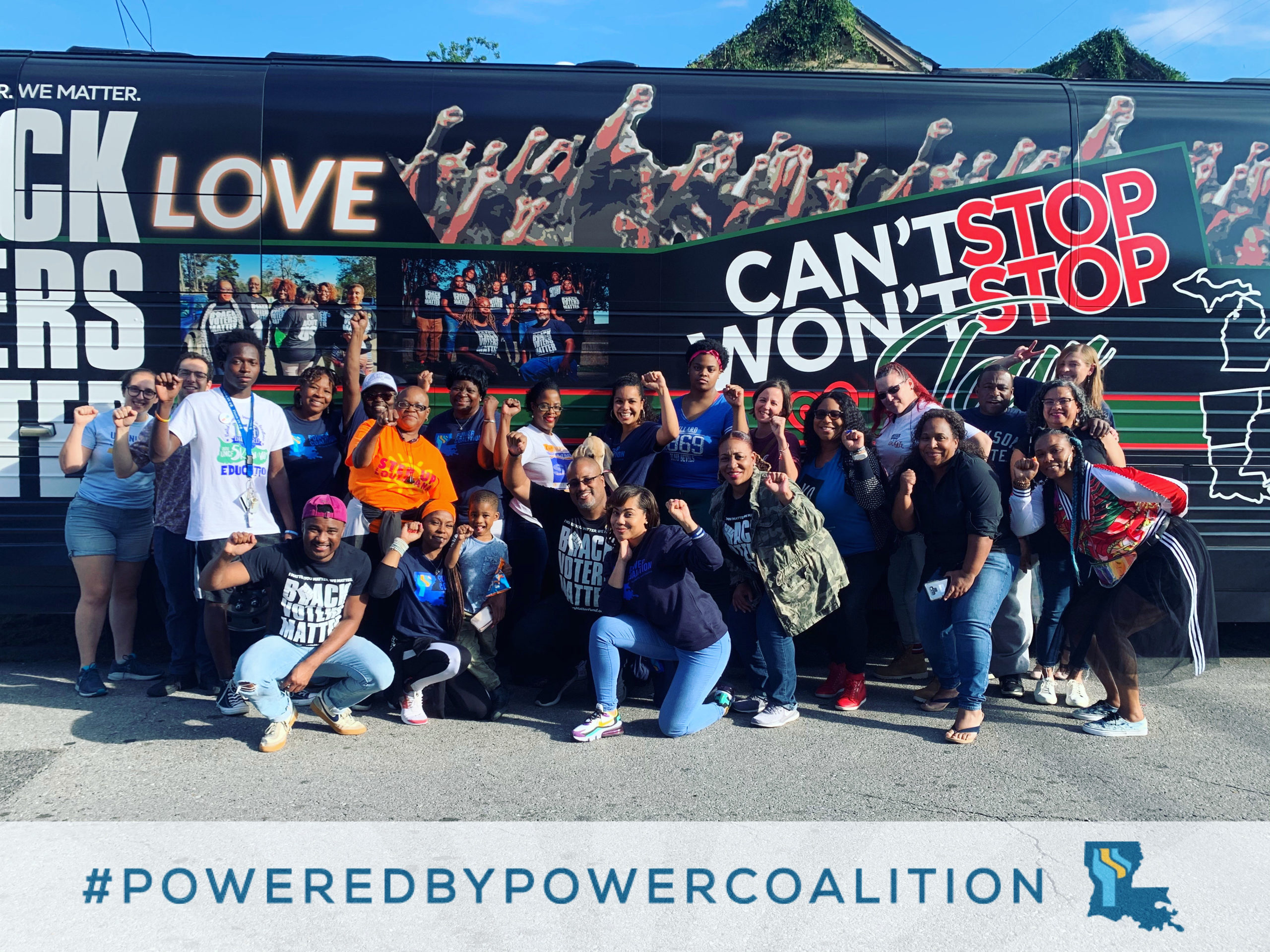 Power Coalition for Equity and Justice, Voice of the Experienced, and Black Voters Matter Team Up for Statewide GOTV Bus Tour