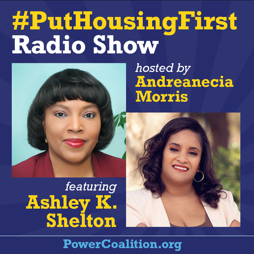 Ashley K. Shelton on the #PutHousingFirst Radio Show
