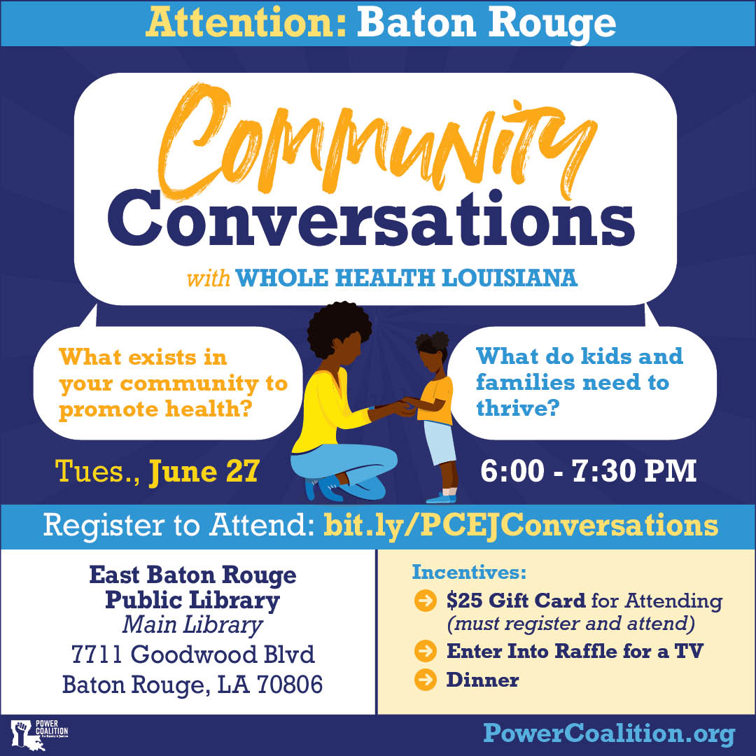 Baton Rouge: Community Conversations With Whole Health Louisana - Power ...