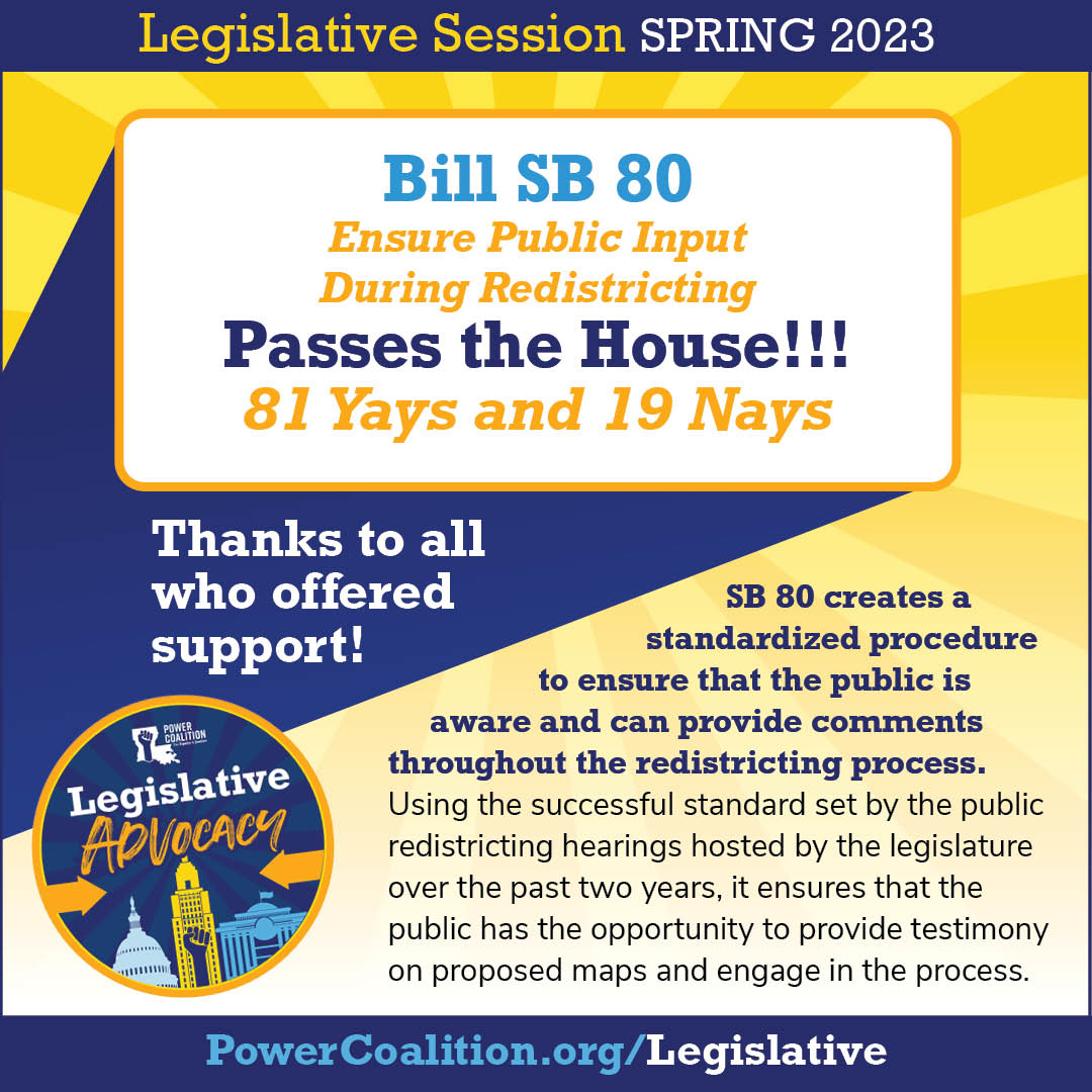 Featured image for “SB 80 Passes the House!!”